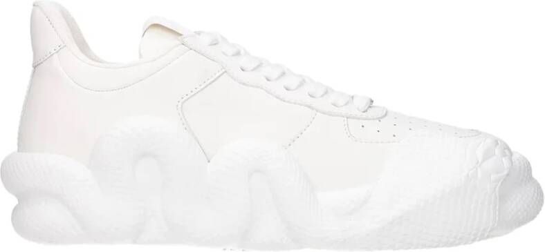 Giuseppe zanotti Cobra Leren Sneakers White Heren