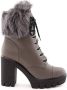 Giuseppe Zanotti Combatlaars met Binnenvoering van Bont - Thumbnail 1