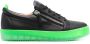 Giuseppe Zanotti Elegante Zwarte Leren Sneakers - Thumbnail 1