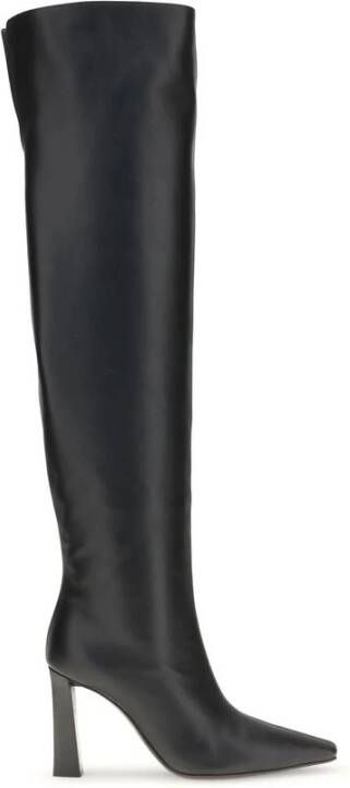 Giuseppe Zanotti Extra hoge leren laarzen