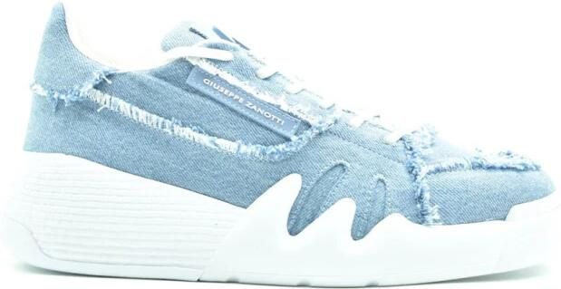 Giuseppe Zanotti Blauwe Sneakers Ss23 Herenschoenen - Foto 2