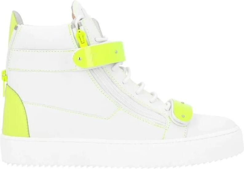 Giuseppe Zanotti Calfskin High Top Sneakers - Foto 2