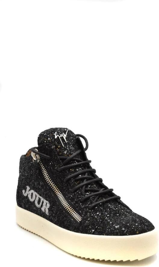 Giuseppe Zanotti Embellished Platform Sneakers - Foto 2