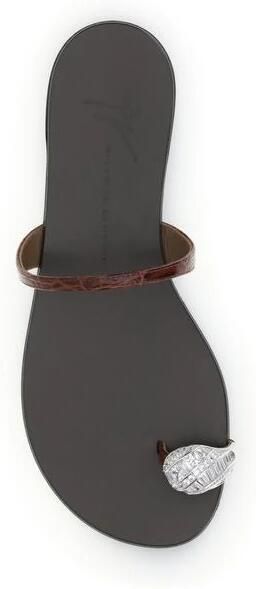 Giuseppe Zanotti Icon Ring Sandalen - Foto 2