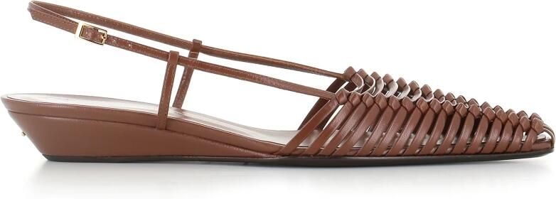 Giuseppe Zanotti Orsola Woven Slingback Sandal