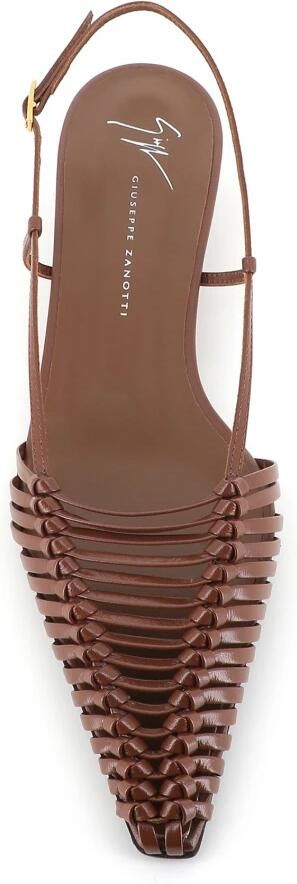 Giuseppe Zanotti Orsola Woven Slingback Sandal - Foto 2