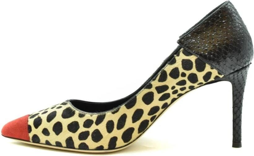 Giuseppe Zanotti Pumps met Stilettohak en Puntneus met Luipaardprint - Foto 2