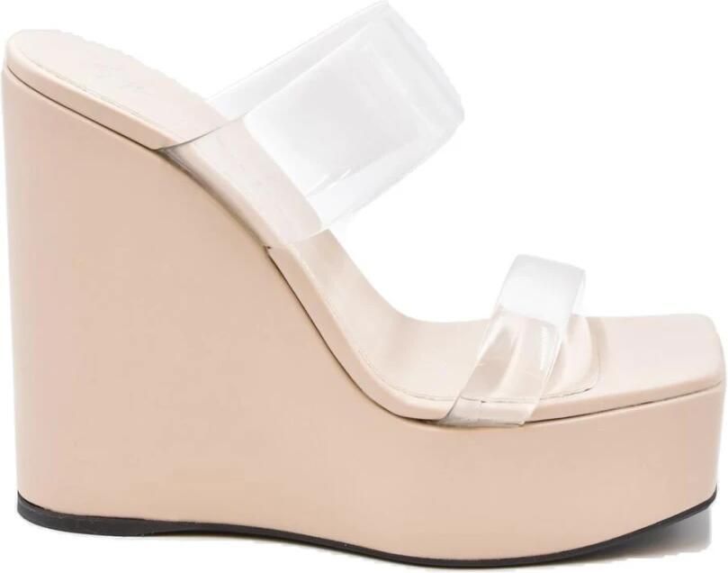 Giuseppe Zanotti Sandalen met plateauzool en blokhak met open teen - Foto 2