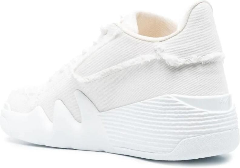Giuseppe zanotti Low-Top Sneakers Talon Sneakers in wit - Foto 2