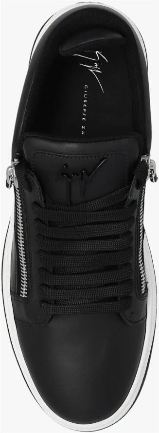 Giuseppe zanotti Sneakers with logo Zwart Heren - Foto 1