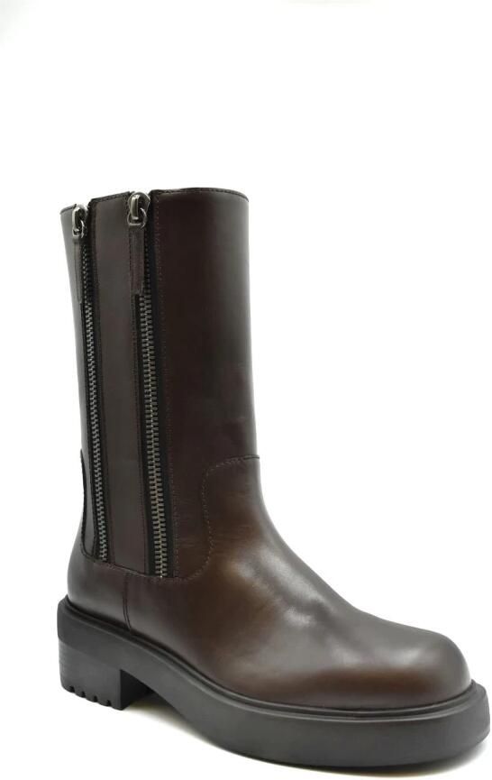 Giuseppe Zanotti Stijlvolle Leren Laarzen voor Mannen