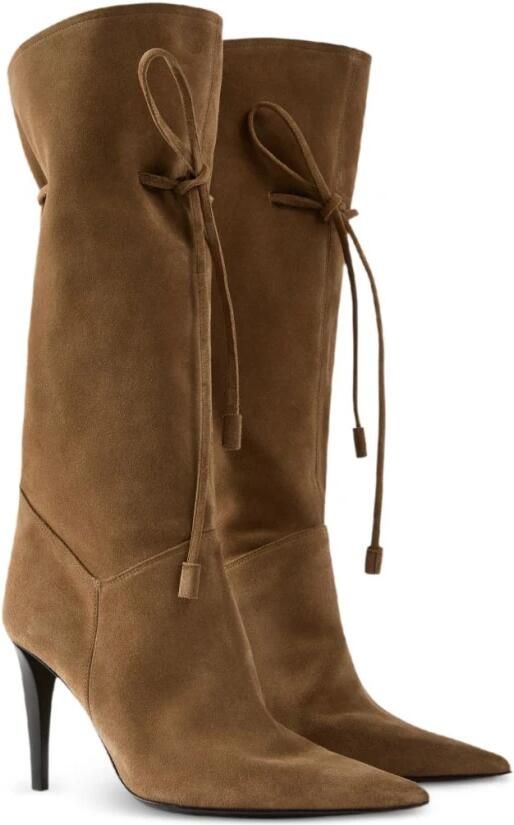 Giuseppe Zanotti Suede Midi Laarzen - Foto 3
