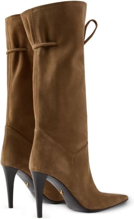 Giuseppe Zanotti Suede Midi Laarzen - Foto 4