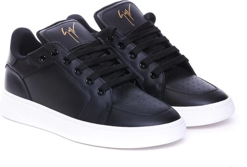 Giuseppe Zanotti Zwarte Sneakers met EU Maattabel
