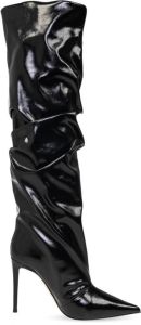 Giuseppe zanotti GZ Gala patent haklaarzen Zwart Dames