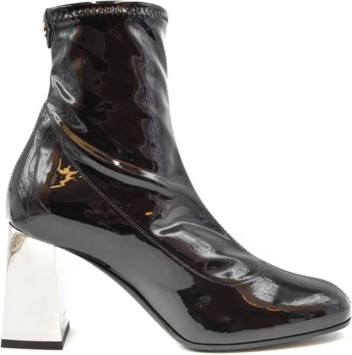 giuseppe zanotti Hakken Zwart Dames