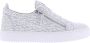 Giuseppe zanotti Heren Scarpa Vitello Elenoire White Heren - Thumbnail 1