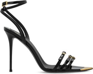 Giuseppe zanotti Intriigo Slim hak sandalen Zwart Dames