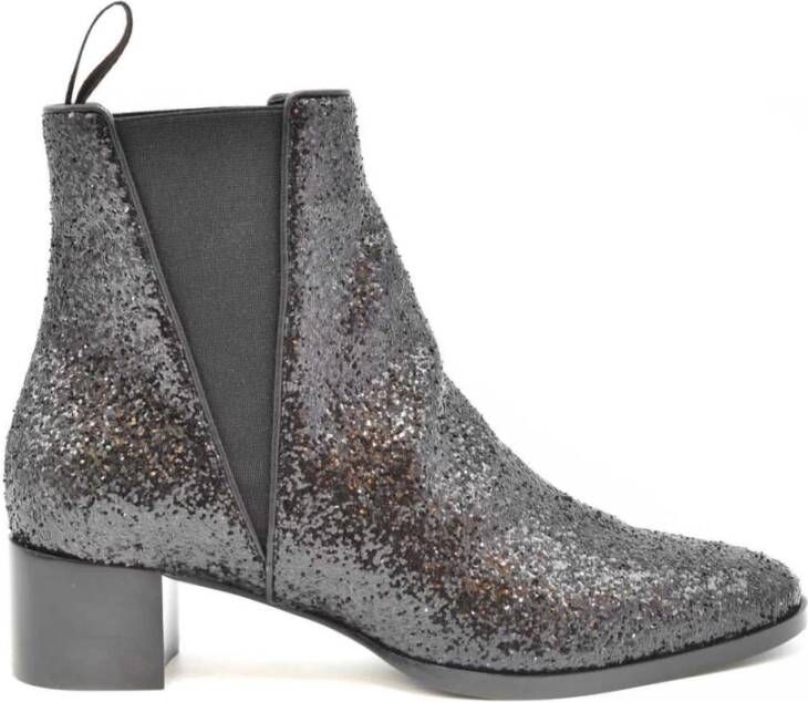 Giuseppe Zanotti Luxe Rhinestone Enkel Leren Laarzen