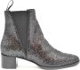 Giuseppe Zanotti Luxe Rhinestone Enkel Leren Laarzen - Thumbnail 1