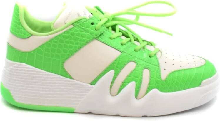 Giuseppe Zanotti Multicolor Leren Sneakers Gemaakt in Italië
