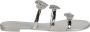 Giuseppe zanotti Platte sandalen Grijs Dames - Thumbnail 1