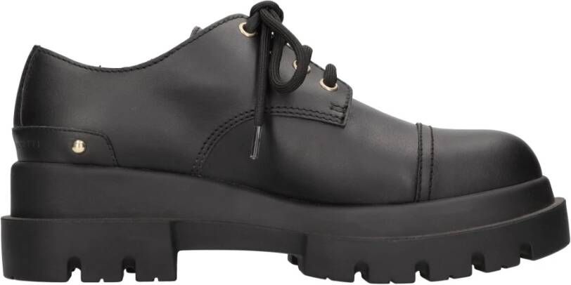 Giuseppe zanotti Platte schoenen Zwart Black Dames