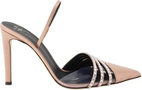 Giuseppe zanotti Audrine Instap Pumps met puntigeeus Beige Dames