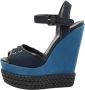 Giuseppe Zanotti Pre-owned Canvas sandals Blue Dames - Thumbnail 1