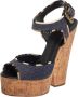 Giuseppe Zanotti Pre-owned Denim sandals Blue Dames - Thumbnail 1