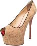 Giuseppe Zanotti Pre-owned Fabric heels Beige Dames - Thumbnail 1