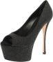 Giuseppe Zanotti Pre-owned Fabric heels Black Dames - Thumbnail 1