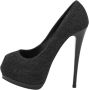 Giuseppe Zanotti Pre-owned Fabric heels Black Dames - Thumbnail 1