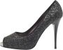 Giuseppe Zanotti Pre-owned Fabric heels Black Dames - Thumbnail 1