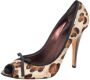 Giuseppe Zanotti Pre-owned Fabric heels Brown Dames - Thumbnail 1