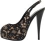 Giuseppe Zanotti Pre-owned Lace heels Black Dames - Thumbnail 1