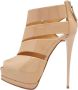 Giuseppe Zanotti Pre-owned Leather boots Beige Dames - Thumbnail 1