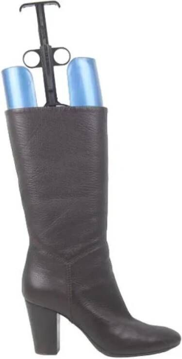 Giuseppe Zanotti Pre-owned Leather boots Brown Dames