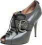 Giuseppe Zanotti Pre-owned Leather boots Gray Dames - Thumbnail 1