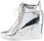 Giuseppe Zanotti Pre-owned Leather boots Gray Dames - Thumbnail 1