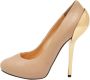 Giuseppe Zanotti Pre-owned Leather heels Beige Dames - Thumbnail 1