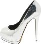 Giuseppe Zanotti Pre-owned Leather heels Gray Dames - Thumbnail 1