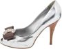 Giuseppe Zanotti Pre-owned Leather heels Gray Dames - Thumbnail 1