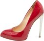 Giuseppe Zanotti Pre-owned Leather heels Red Dames - Thumbnail 1