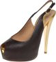 Giuseppe Zanotti Pre-owned Leather sandals Brown Dames - Thumbnail 1