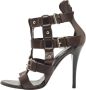 Giuseppe Zanotti Pre-owned Leather sandals Brown Dames - Thumbnail 1