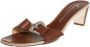 Giuseppe Zanotti Pre-owned Leather sandals Brown Dames - Thumbnail 1