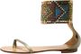 Giuseppe Zanotti Pre-owned Leather sandals Green Dames - Thumbnail 1