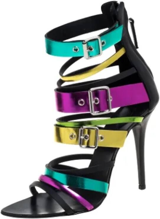 Giuseppe Zanotti Pre-owned Leather sandals Multicolor Dames