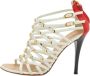 Giuseppe Zanotti Pre-owned Leather sandals White Dames - Thumbnail 1